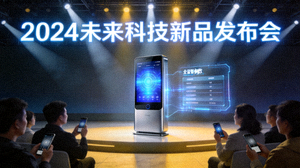 科技发布会新产品展示与观众体验